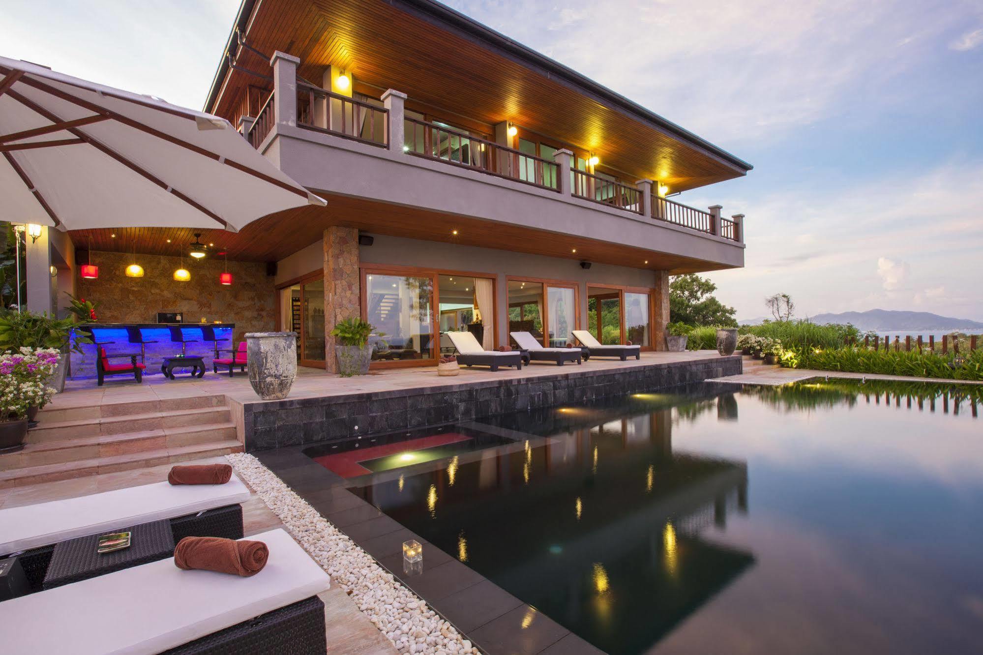 Baan Phuttarak - Seaview Private Villa Choeng Mon Exterior foto