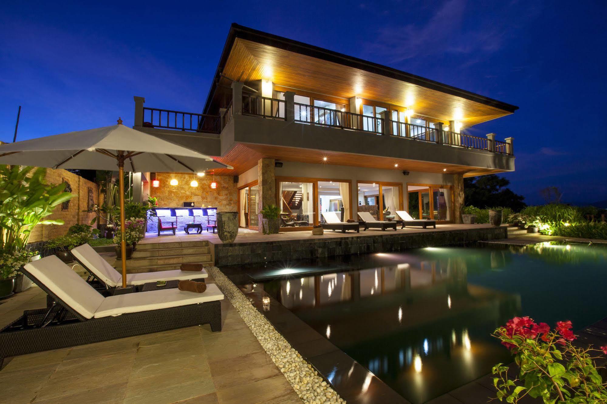 Baan Phuttarak - Seaview Private Villa Choeng Mon Exterior foto